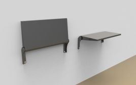 Fold down tables